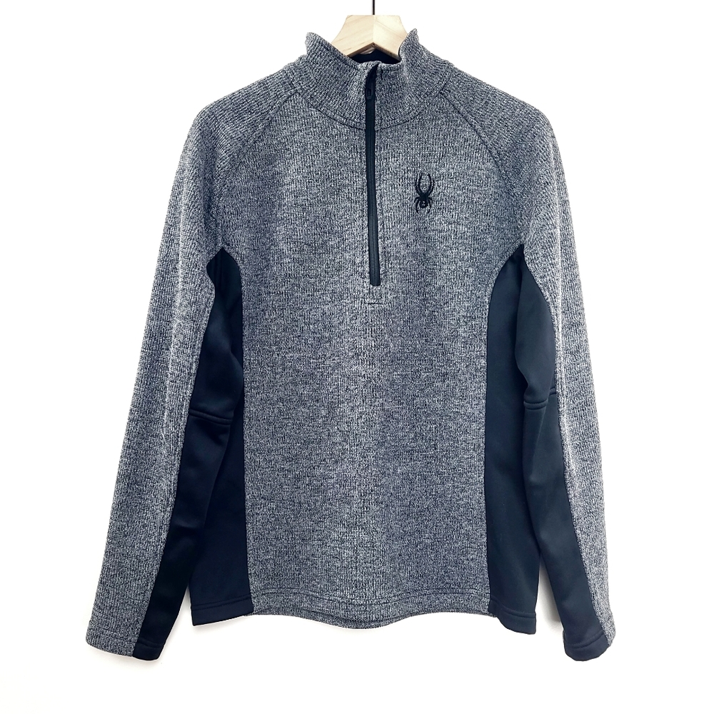SPYDER Outbound Half Zip Pullover Sweater Jacket - Picture 2 of 5
